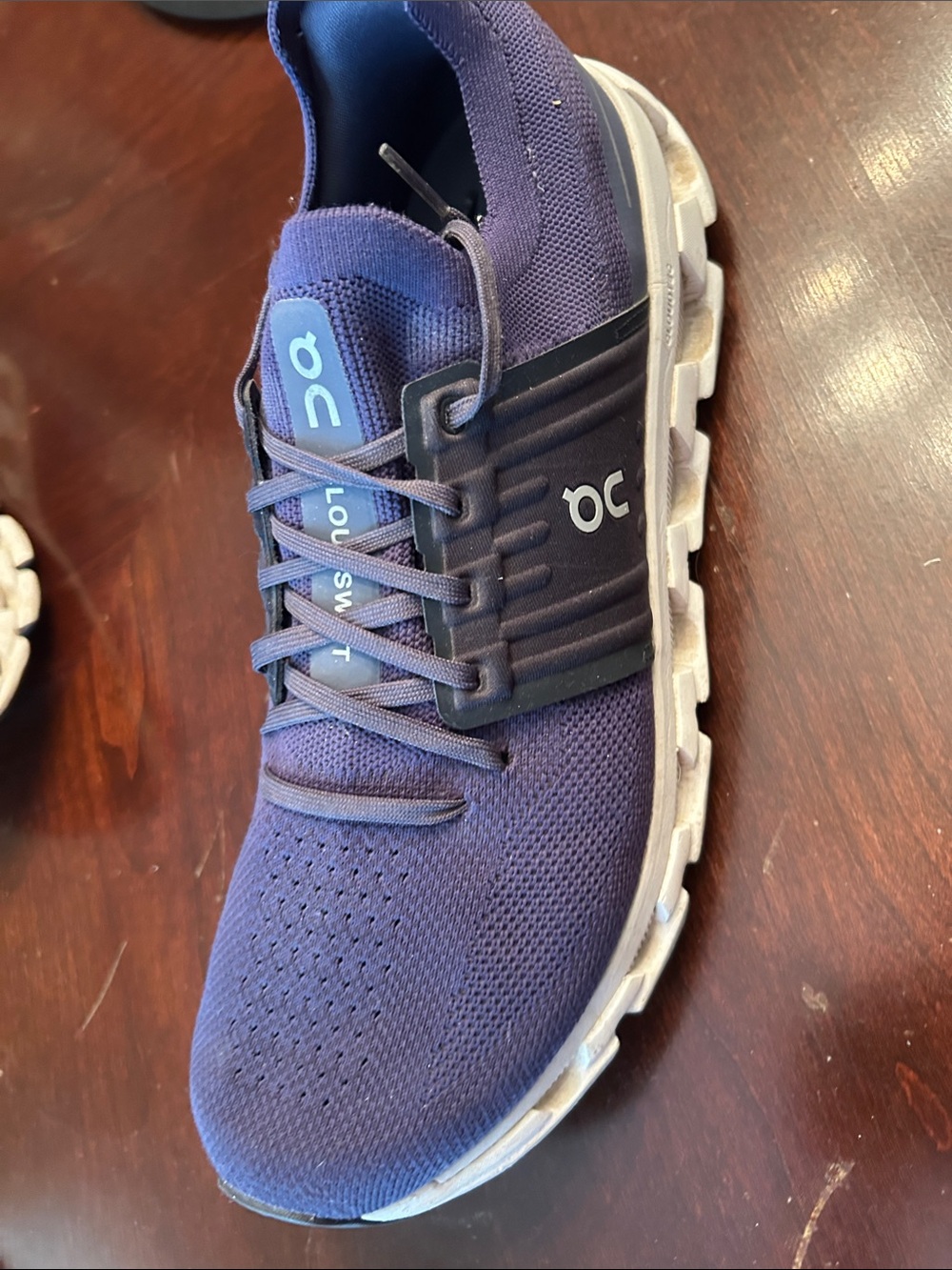 On Running Men’s Sneakers in Navy and White